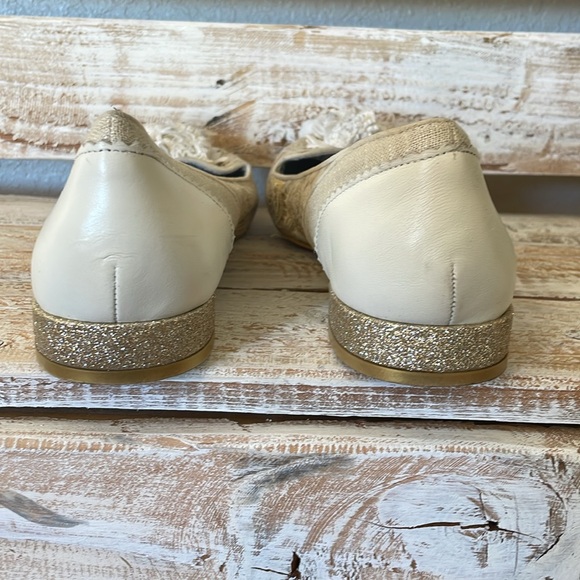 Irregular Choice Lower Lower Floral Wedding Flats Size 40 Europe aka 8.5 USA - Picture 3 of 4